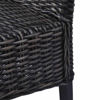 Picture of Dining Rattan Wooden Chairs MW - 6 pc Black