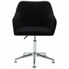 Picture of Dining Fabric Chair - 1 pc Black