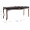 Picture of Hallway Linen Bench 43" SW - Gray