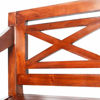 Picture of Mahogany Wood Bench - Brown