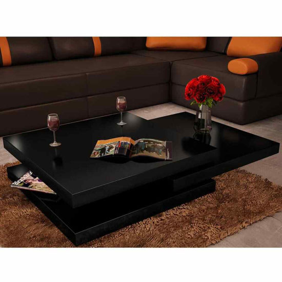 Picture of Living Room High Gloss Table 32" - Black