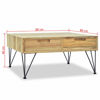 Picture of Wooden Coffee Table with Drawers 32" RSW