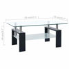 Picture of Glass Coffee Table 37"