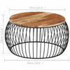 Picture of Wooden Round Coffee Table 27" - SAW