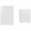 Picture of Living Room High Gloss Coffee Table 19" - White