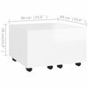 Picture of Living Room Accent Coffee Table 24" - White