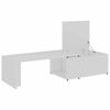 Picture of Living Room Coffee Table 59" with Storage - White