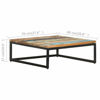 Picture of Solid Wood Coffee Table 28" 2 pc SRW