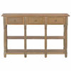 Picture of Rustic Accent Hallway Console Table with Drawers and Shelves 47"