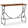 Picture of Wood Contemporary Modern Wooden Console Table 39"
