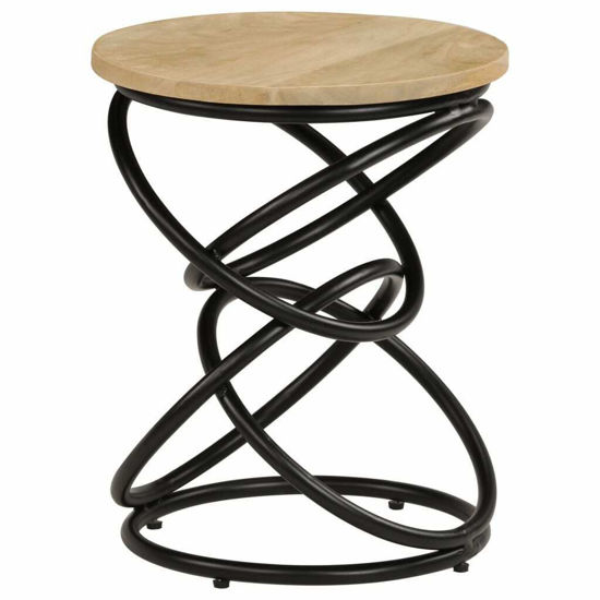 Picture of Wooden Round End Table 16" - SMW