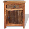 Picture of Bedroom Wooden Nightstand Storage Cabinet 16" - SAW