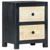 Picture of Wooden Bedroom Nightstand with Storage 16" - SM