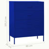 Picture of Sideboard Chest Storage Cabinet 31" - N Blue