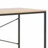 Picture of Computer Desk with Shelves 47" - Black with Oak