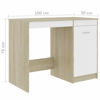 Picture of Home Office Computer Desk with Drawers 43"
