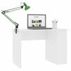 Picture of Home Office Computer Desk with Shelves 43" - White