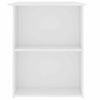 Picture of Home Office Computer Desk with Shelves 43" - White