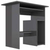 Picture of Contemporary Home Desk High Gloss 32" - Gray