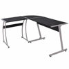 Picture of Corner L-Shaped Desk 60" - Black