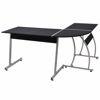 Picture of Corner L-Shaped Desk 60" - Black