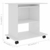 Picture of High Gloss Computer Desk 32" - White