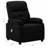 Picture of Living Room Fabric Electric Recliner Massage Chair - Black