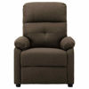 Picture of Living Room Fabric Electric Recliner Massage Chair - Brown