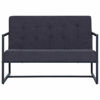 Picture of Fabric Sofa Bed with Armrest 45" - Dark Gray