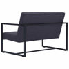 Picture of Fabric Sofa Bed with Armrest 45" - Dark Gray