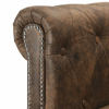 Picture of Living Room Artificial Leather Sofa 79" - Brown