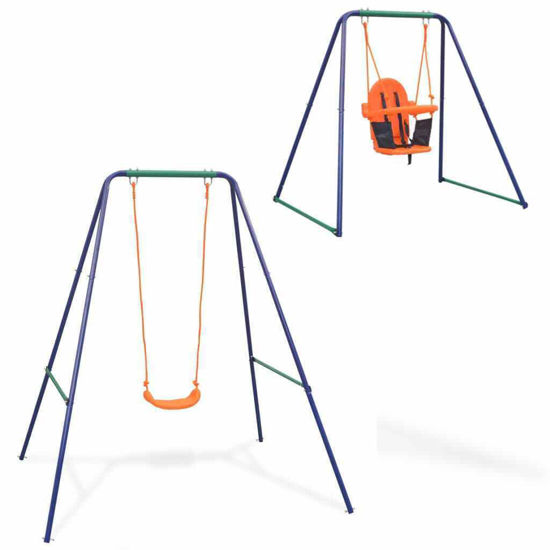 Picture of Outdoor Kid and Toddler Swings