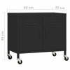 Picture of Steel Storage Cabinet 23" - Black