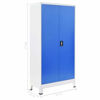 Picture of Office Storage Cabinet 35" - Blue