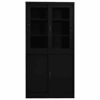 Picture of Office Storage Cabinet with Display 35" - Black