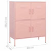 Picture of Steel Storage Cabinet 31" - Pink