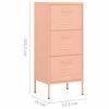 Picture of Steel Storage Cabinet 16" - Pink