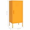 Picture of Steel Storage Cabinet 16" - M Yellow