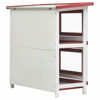 Picture of Outdoor Rabbit Hutch - Red Wood
