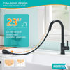 Picture of Kitchen Sink Faucet with Pull Down Sprayer - Matte Black