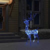Picture of Christmas Decor 4' Acrylic Reindeer with LED - Blue