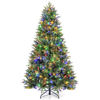 Picture of 7' Christmas Tree with LED Lights