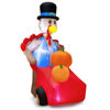 Picture of 6' Inflatable Thanksgiving Turkey with Pumpkins