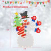 Picture of 4' Outdoor Christmas Decor Snowman with LED Lights