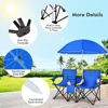 Picture of Outdoor Camping Chair and Umbrella