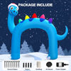 Picture of 12' Christmas Inflatables Dinosaur