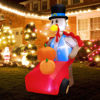 Picture of 6' Inflatable Thanksgiving Turkey with Pumpkins