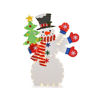 Picture of 4' Outdoor Christmas Decor Snowman with LED Lights