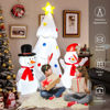 Picture of 6' Inflatable Christmas Snowmen and Christmas Tree