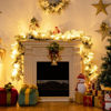 Picture of 9' Christmas Garland with Lights
